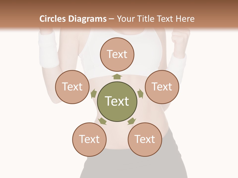 Energetic Lifestyle Teacher PowerPoint Template