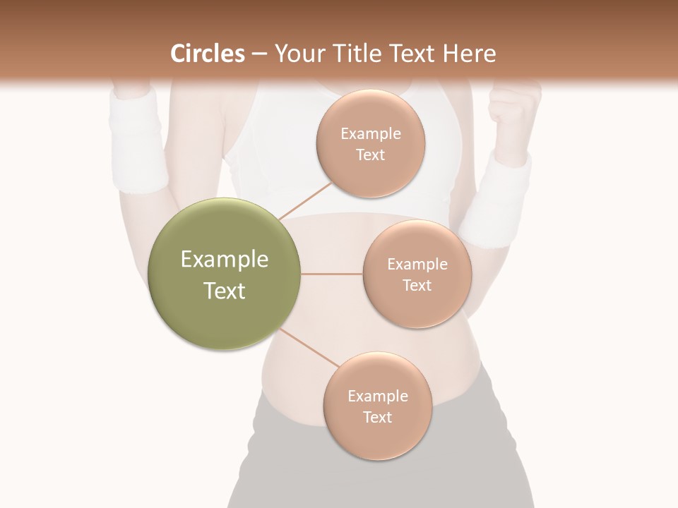 Energetic Lifestyle Teacher PowerPoint Template