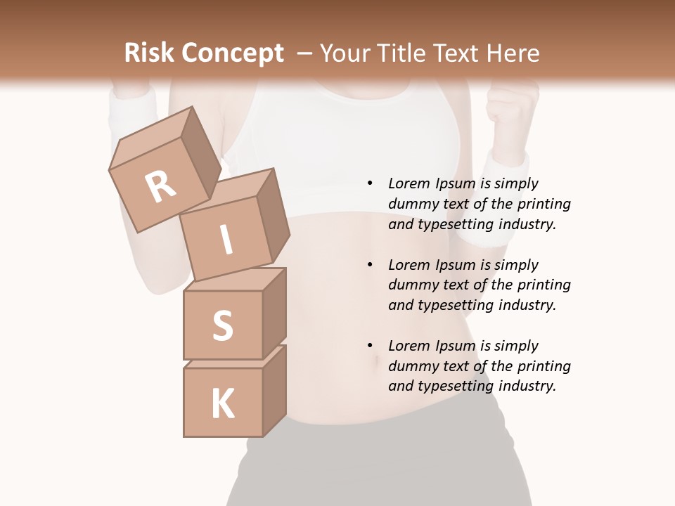 Energetic Lifestyle Teacher PowerPoint Template