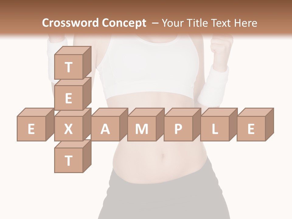 Energetic Lifestyle Teacher PowerPoint Template