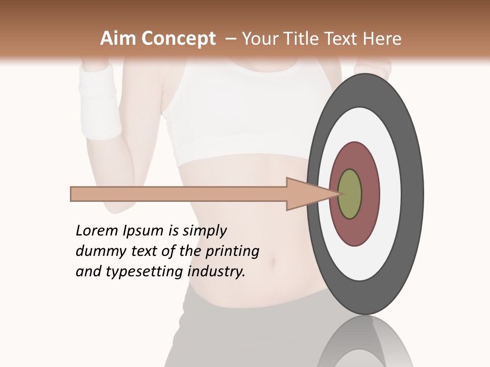 Energetic Lifestyle Teacher PowerPoint Template