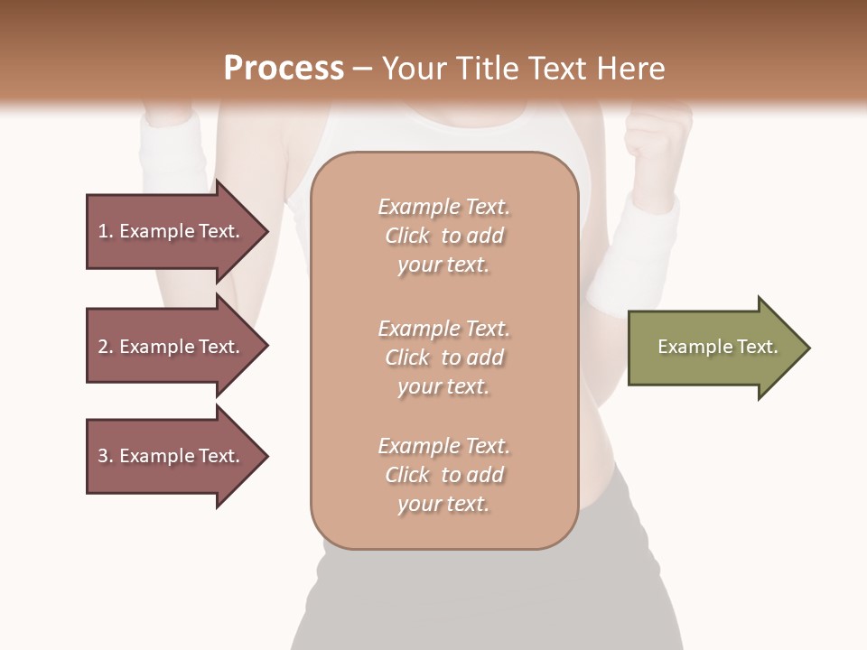 Energetic Lifestyle Teacher PowerPoint Template