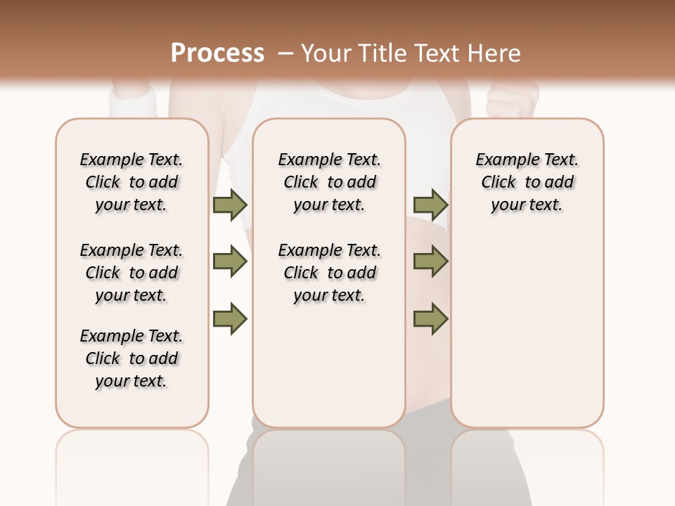 Energetic Lifestyle Teacher PowerPoint Template