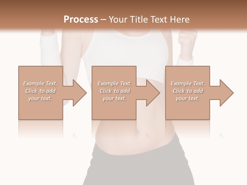 Energetic Lifestyle Teacher PowerPoint Template