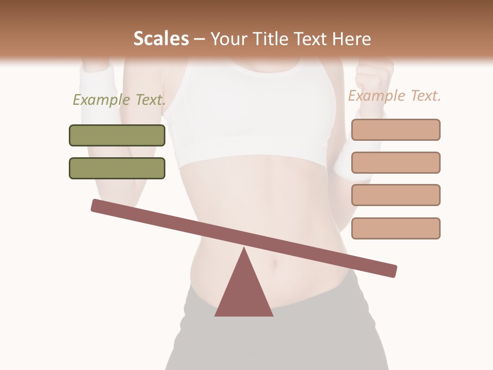 Energetic Lifestyle Teacher PowerPoint Template