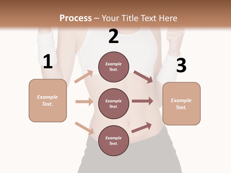 Energetic Lifestyle Teacher PowerPoint Template