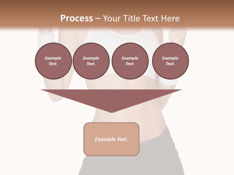 Energetic Lifestyle Teacher PowerPoint Template