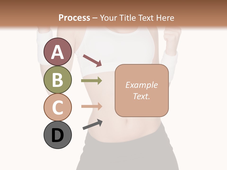 Energetic Lifestyle Teacher PowerPoint Template