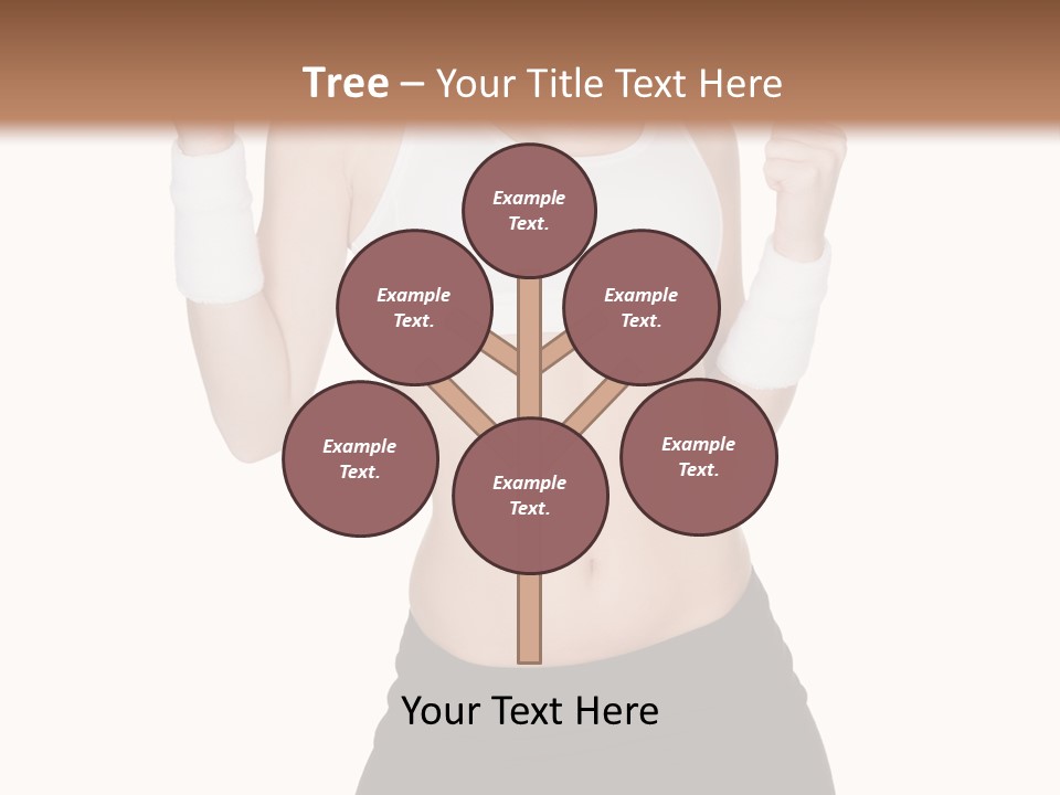 Energetic Lifestyle Teacher PowerPoint Template