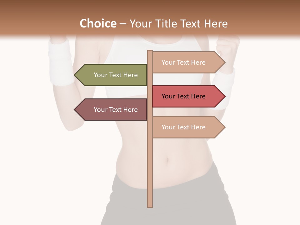 Energetic Lifestyle Teacher PowerPoint Template