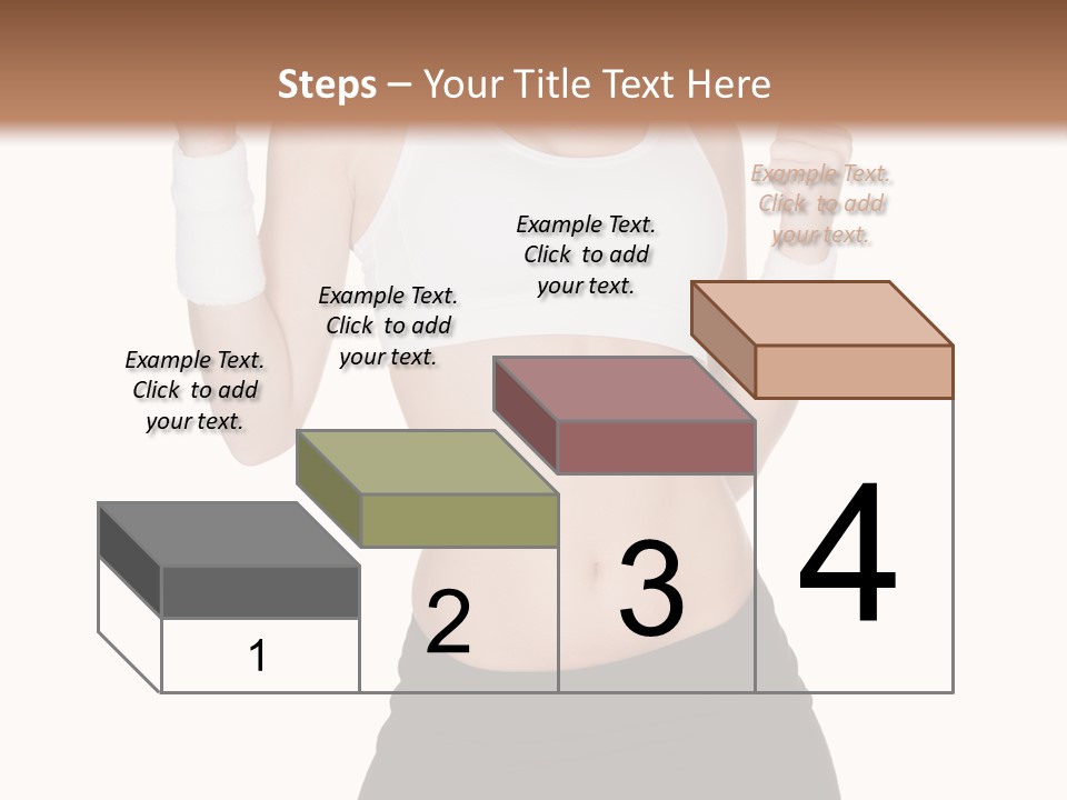 Energetic Lifestyle Teacher PowerPoint Template