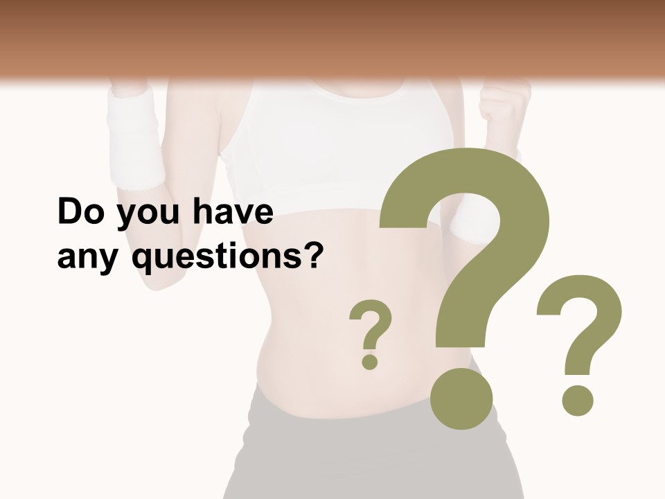 Energetic Lifestyle Teacher PowerPoint Template