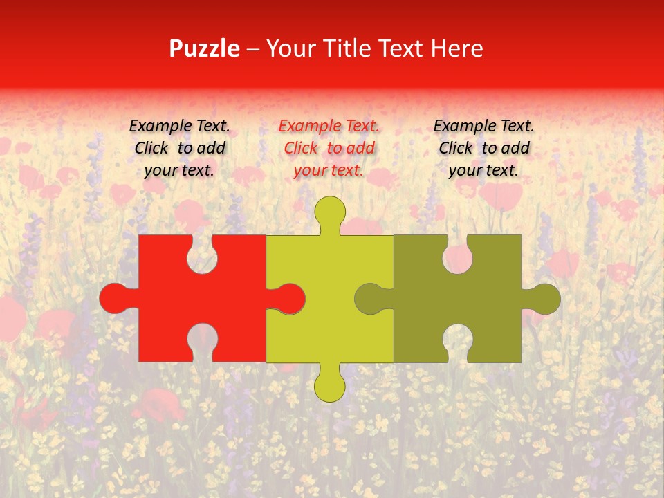 Hills Agriculture Illustration PowerPoint Template