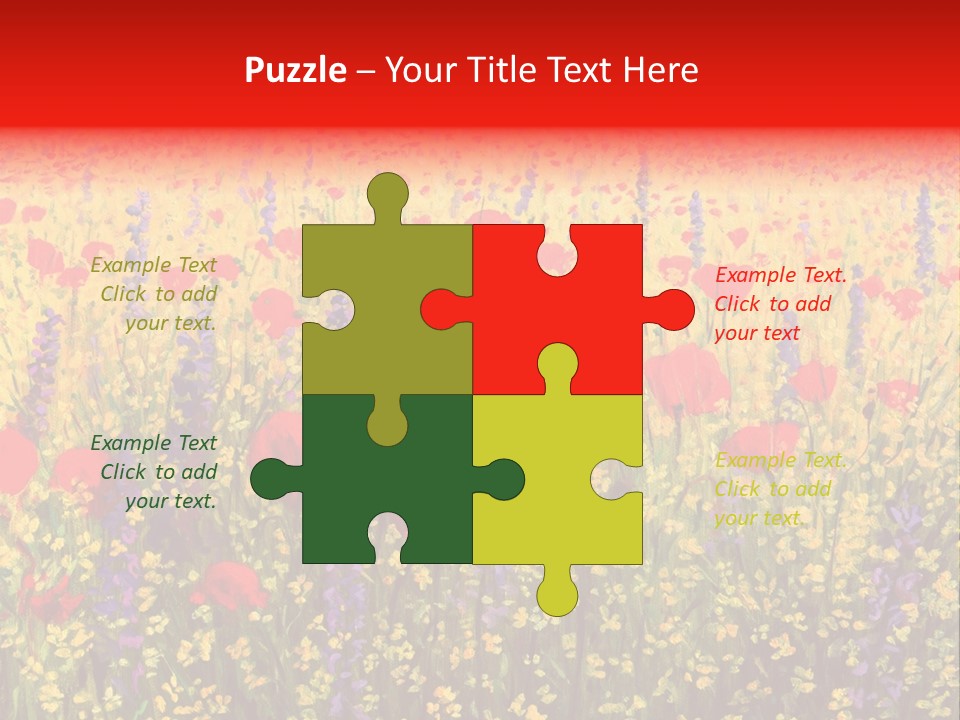 Hills Agriculture Illustration PowerPoint Template