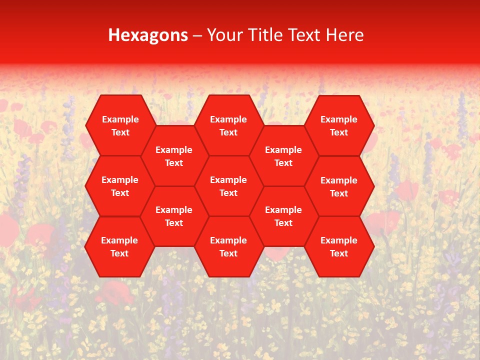 Hills Agriculture Illustration PowerPoint Template