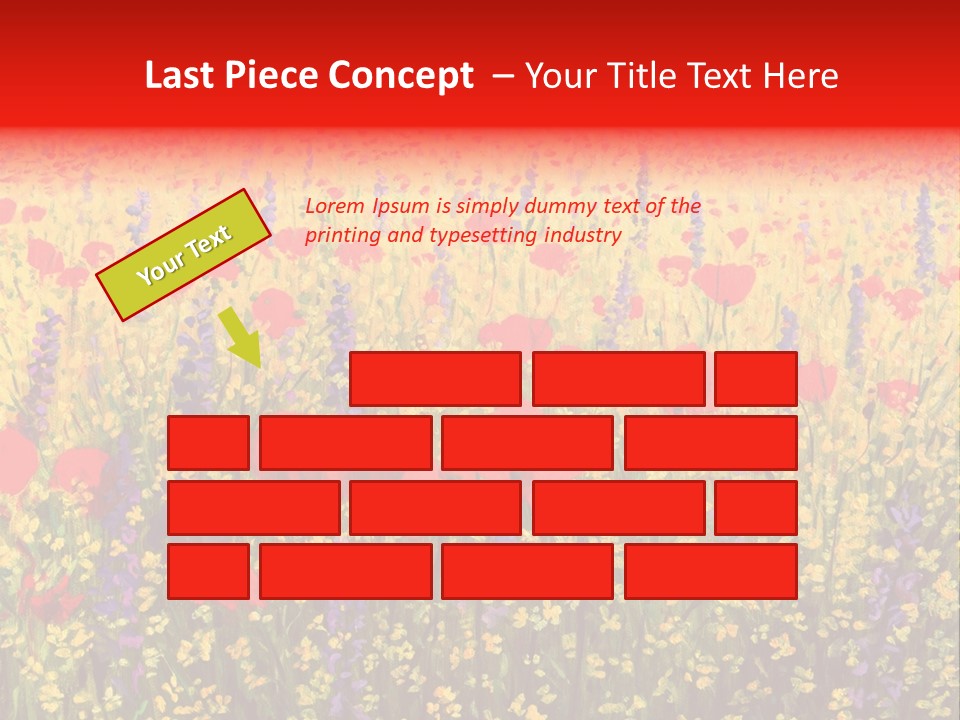 Hills Agriculture Illustration PowerPoint Template