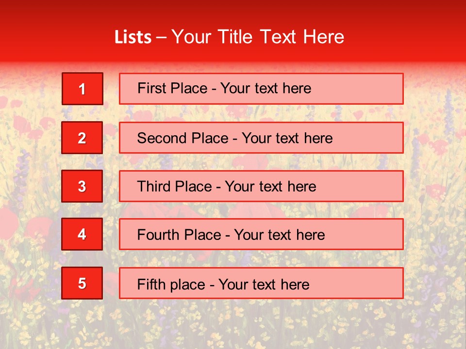 Hills Agriculture Illustration PowerPoint Template