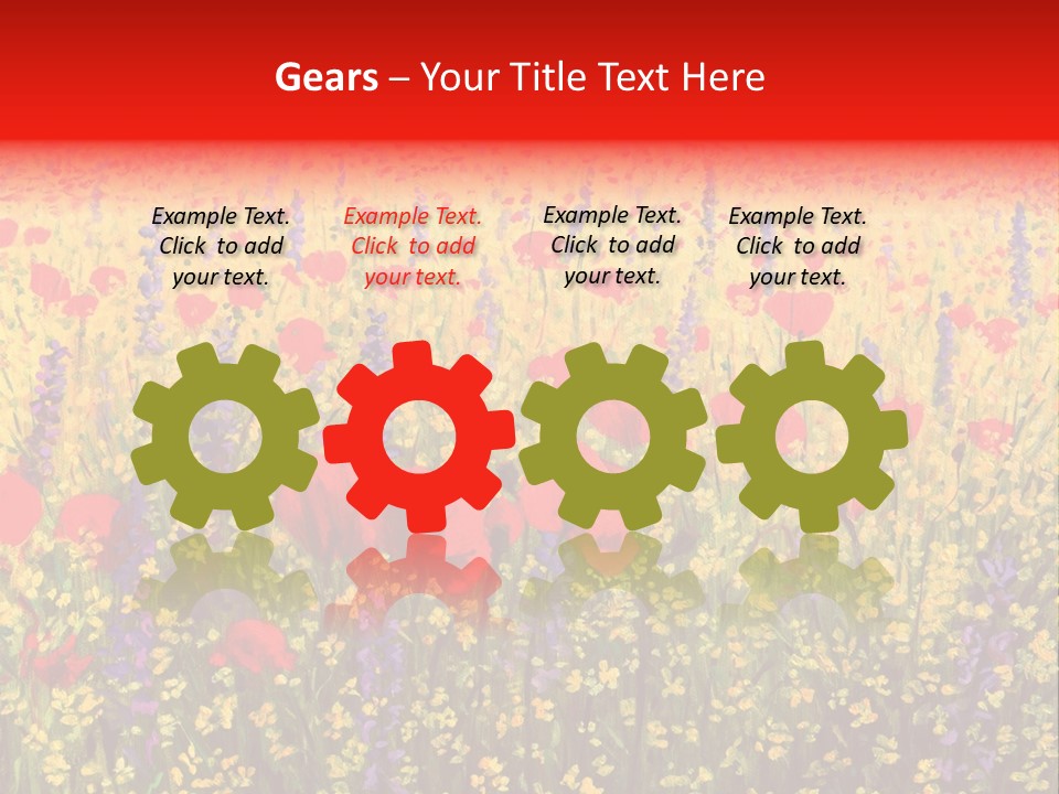 Hills Agriculture Illustration PowerPoint Template