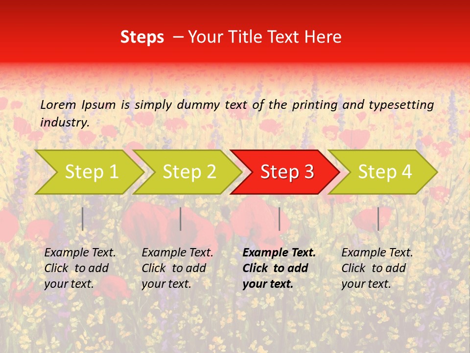 Hills Agriculture Illustration PowerPoint Template