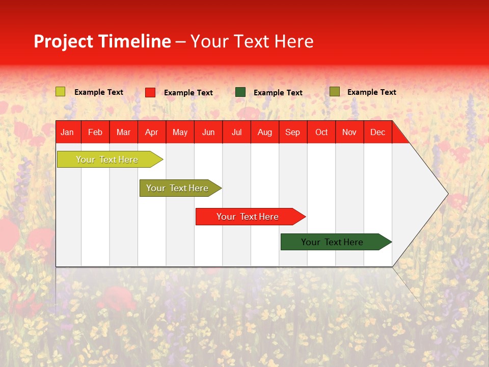 Hills Agriculture Illustration PowerPoint Template