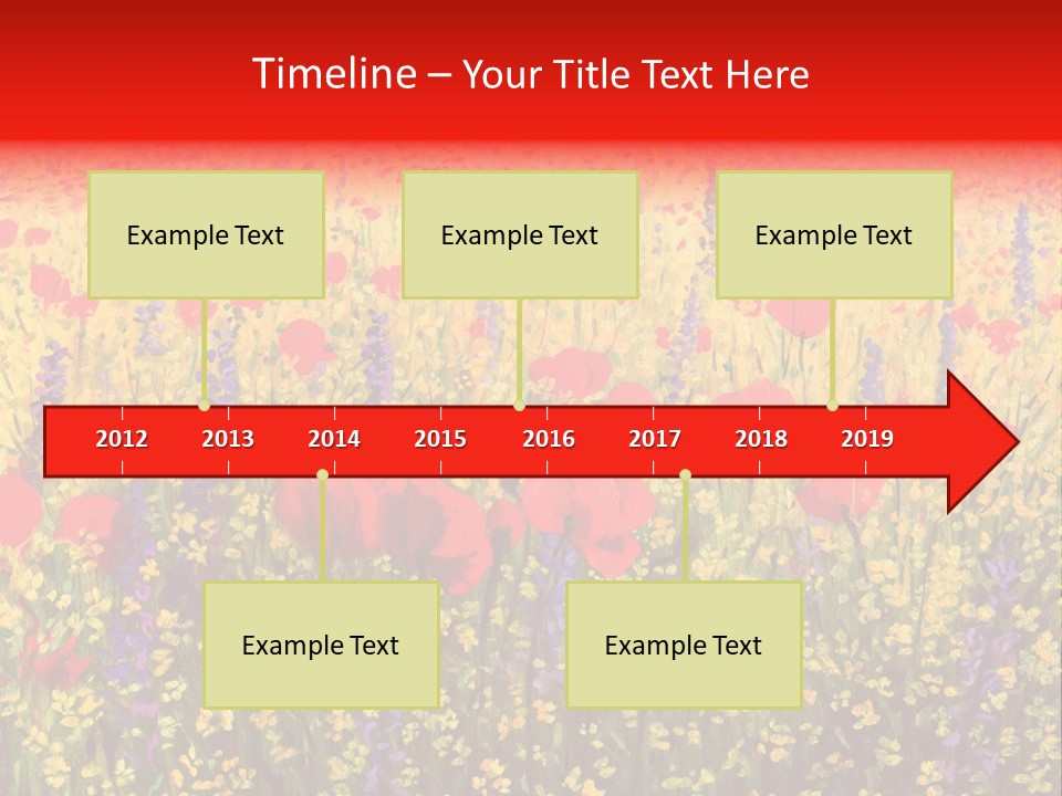 Hills Agriculture Illustration PowerPoint Template