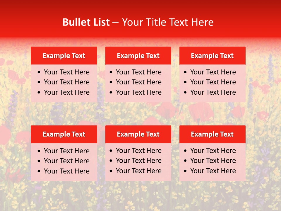 Hills Agriculture Illustration PowerPoint Template