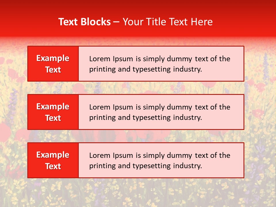 Hills Agriculture Illustration PowerPoint Template