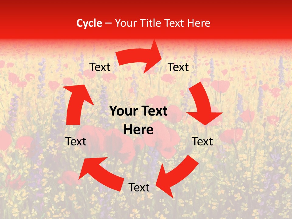 Hills Agriculture Illustration PowerPoint Template