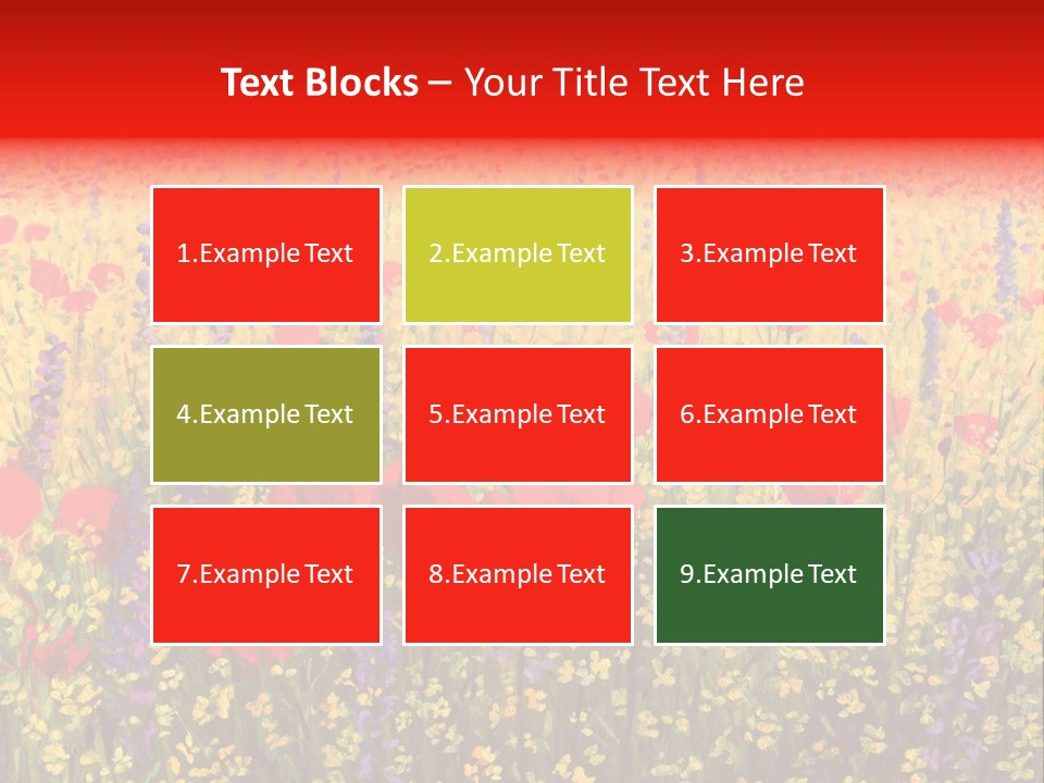 Hills Agriculture Illustration PowerPoint Template