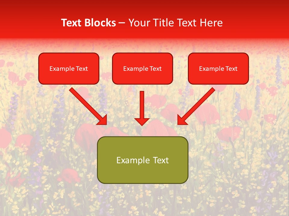 Hills Agriculture Illustration PowerPoint Template