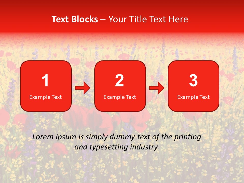 Hills Agriculture Illustration PowerPoint Template