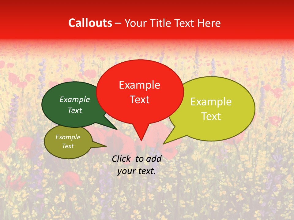 Hills Agriculture Illustration PowerPoint Template