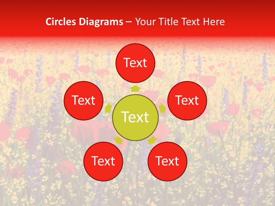 Hills Agriculture Illustration PowerPoint Template