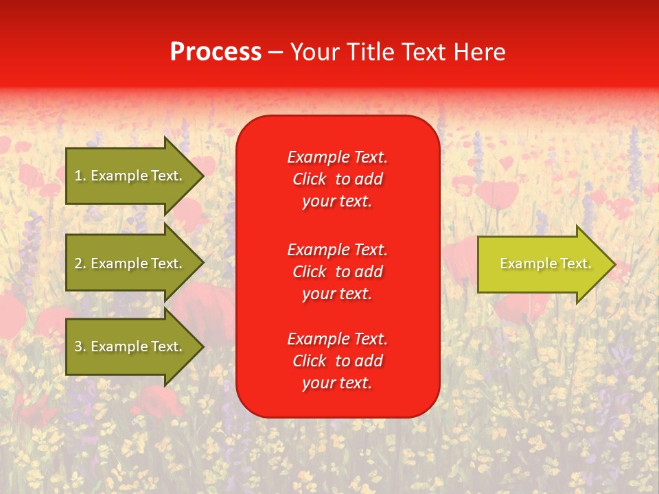 Hills Agriculture Illustration PowerPoint Template