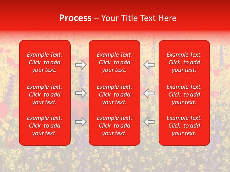 Hills Agriculture Illustration PowerPoint Template