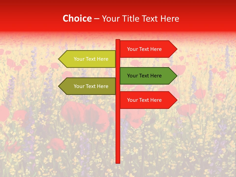 Hills Agriculture Illustration PowerPoint Template