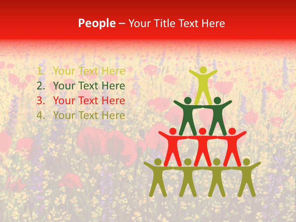 Hills Agriculture Illustration PowerPoint Template