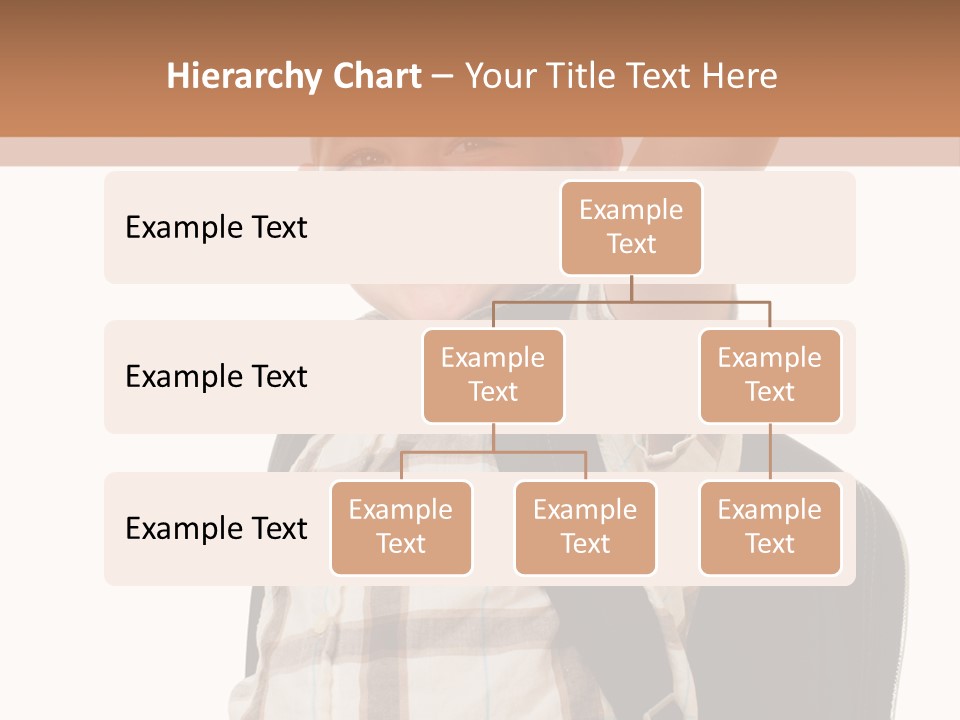 Kindergartener Schoolboy Caucasian PowerPoint Template