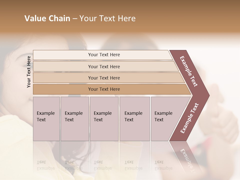 Smart Smile Caucasian PowerPoint Template