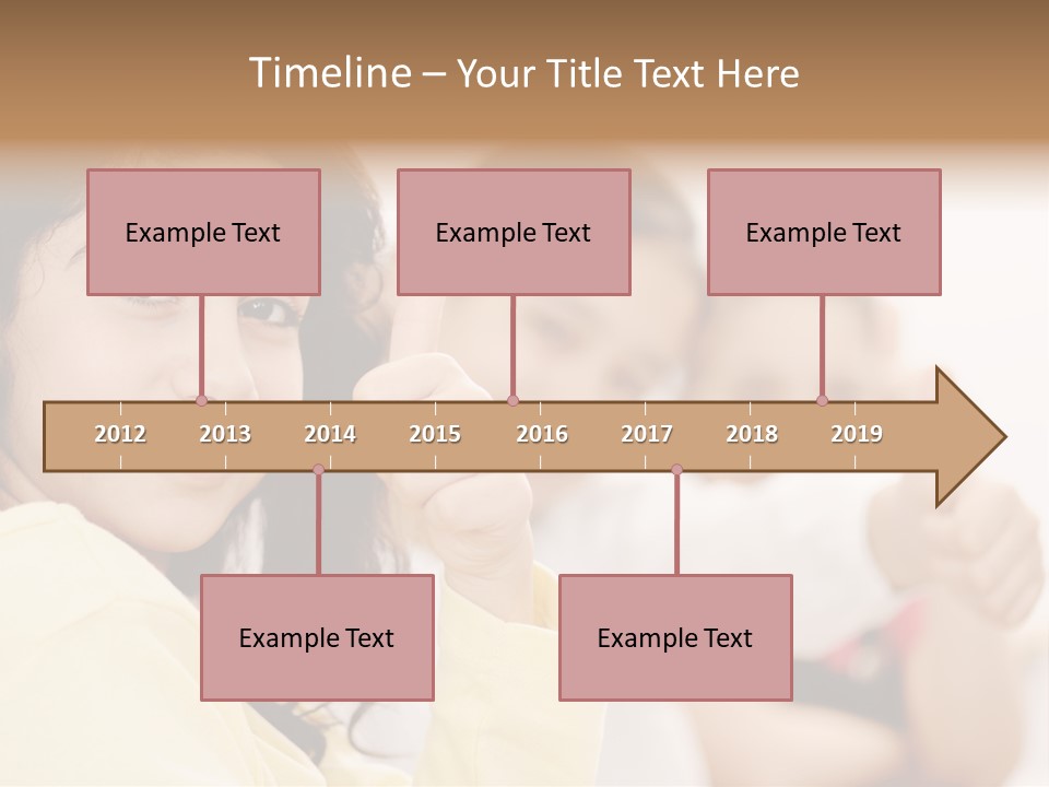 Smart Smile Caucasian PowerPoint Template