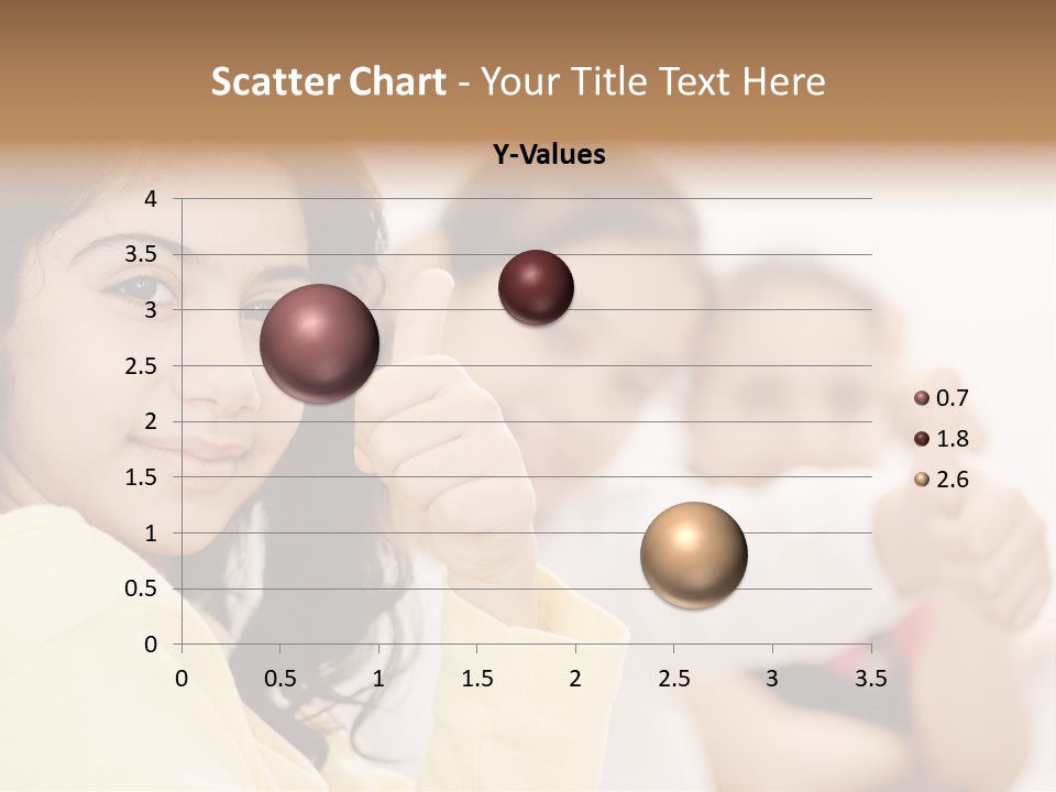 Smart Smile Caucasian PowerPoint Template