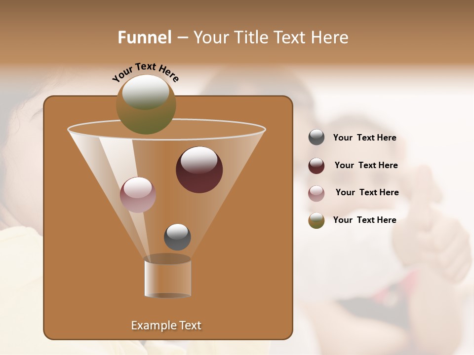 Smart Smile Caucasian PowerPoint Template