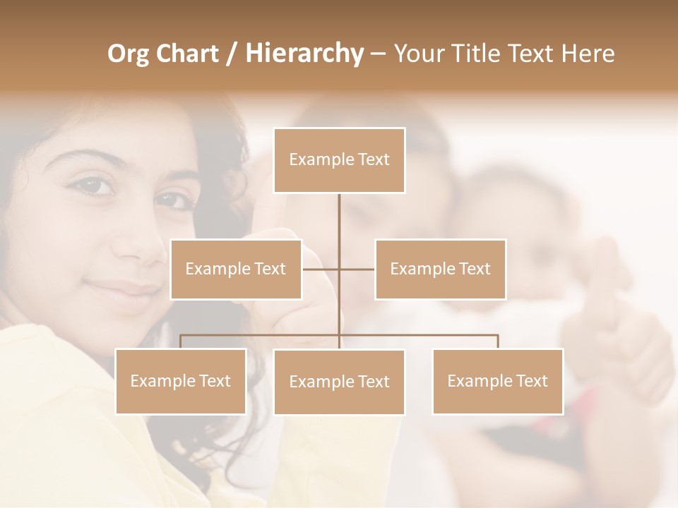 Smart Smile Caucasian PowerPoint Template
