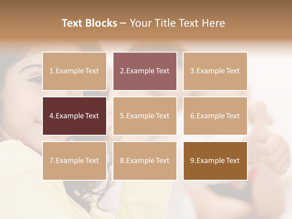 Smart Smile Caucasian PowerPoint Template