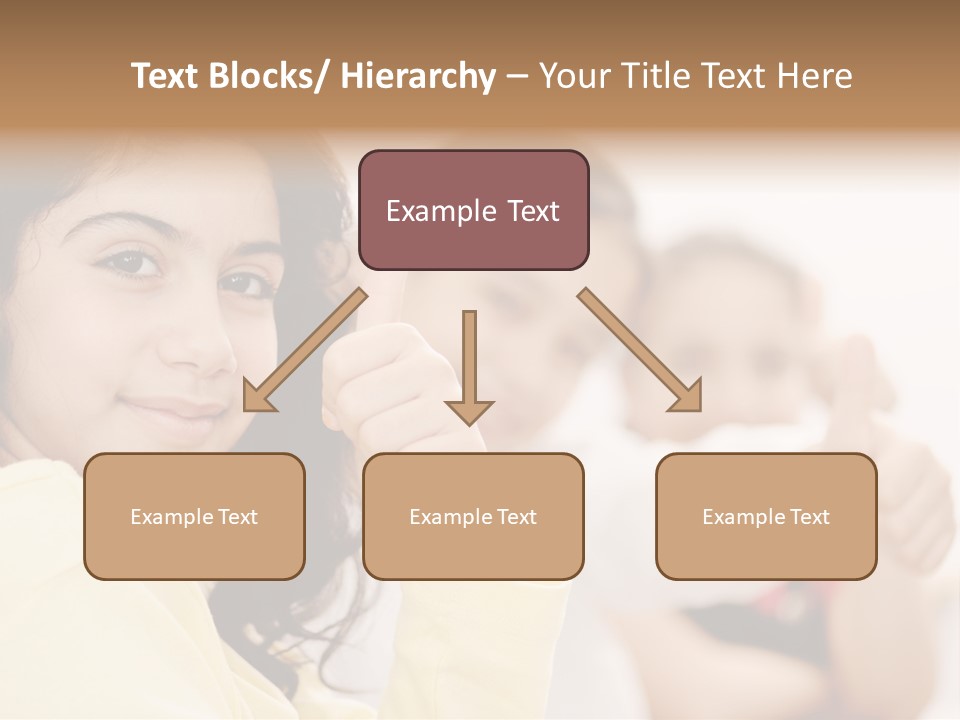 Smart Smile Caucasian PowerPoint Template