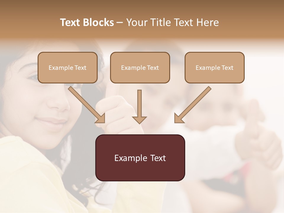 Smart Smile Caucasian PowerPoint Template