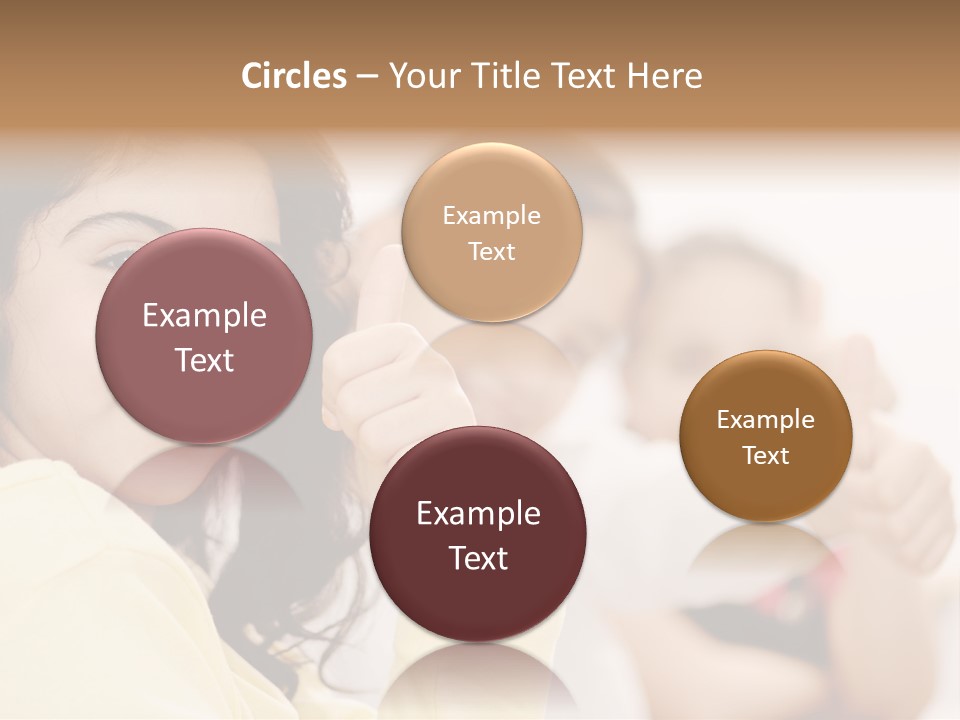 Smart Smile Caucasian PowerPoint Template