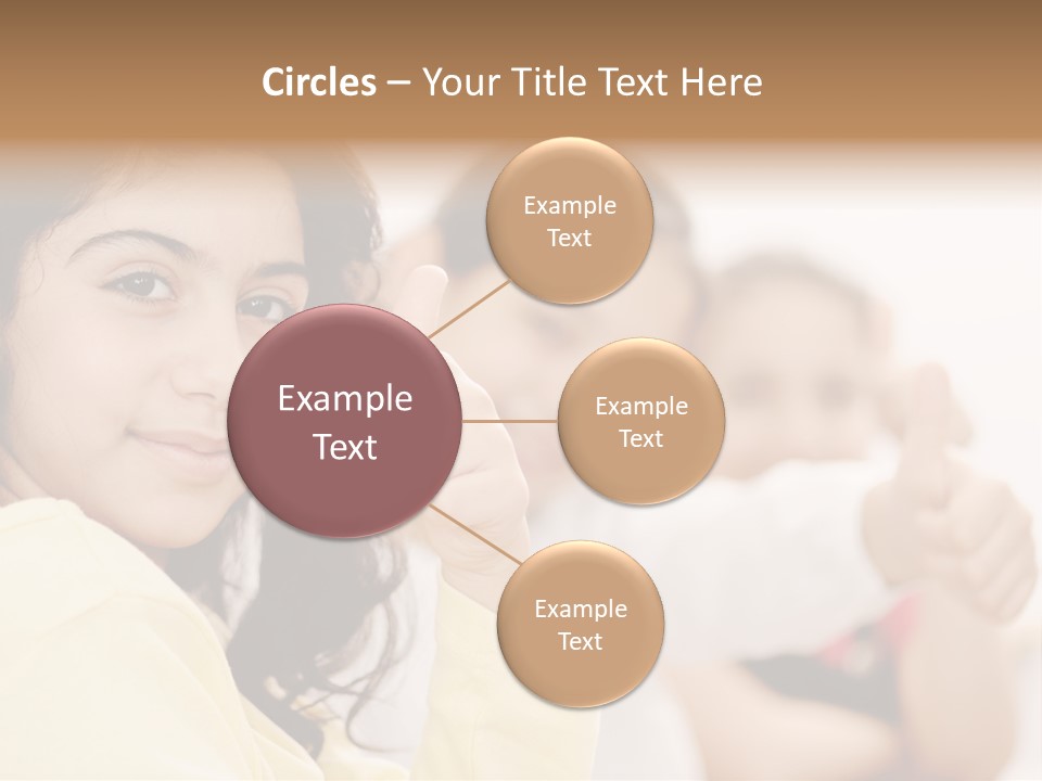 Smart Smile Caucasian PowerPoint Template