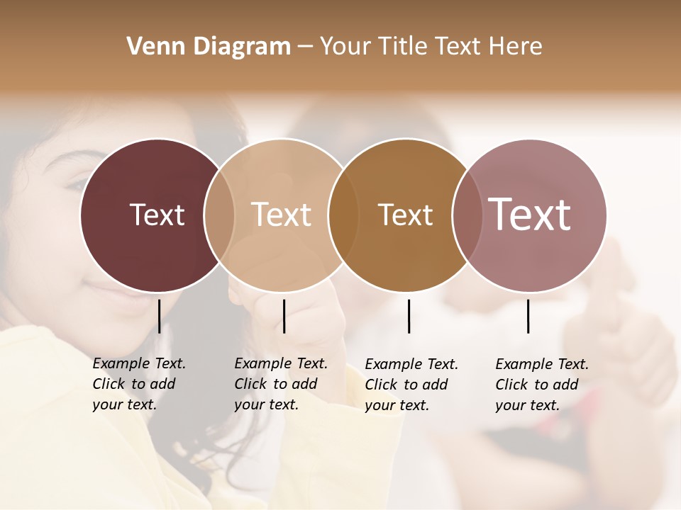 Smart Smile Caucasian PowerPoint Template