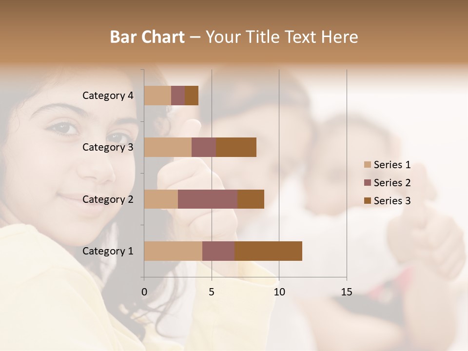 Smart Smile Caucasian PowerPoint Template